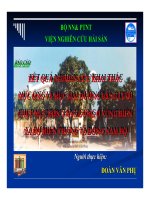 kết quả nghiên cứu khai thác mực ống và mực đại dương bằng lưới chụp mực bốn tăng goonh ở vùng ven biển xa bờ miền trung và đông nam bộ