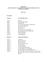 HIỆP ĐỊNH GIỮA NHẬT BẢN VÀ CỘNG HÒA XÃ HỘI CHỦ NGHĨA VIỆT NAM VỀ ĐỐI TÁC KINH TẾ