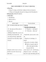 THỰC HÀNH PHÉP TU TỪ ẨN DỤ VÀ HOÁN DỤ