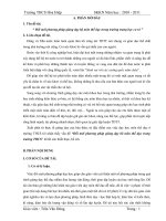 Đổi mới phương pháp giảng dạy bộ môn thể dục trong trường trung học cơ sở