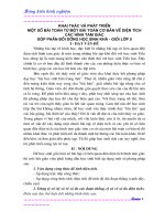 skkn một số bài toán từ một bài toán cơ bản về diện tích các hình tam giác góp phần bồi dưỡng học sinh khá giỏi lớp 5