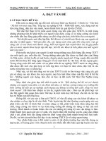 SKKN Phương pháp sử dụng trò chơi vận động giúp phát triển sức nhanh trong chạy cự ly ngắn ở trường THCS