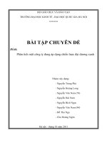 Phân tích một công ty đang áp dụng chiến lược đại dương xanh