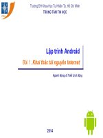 Bài 1   khai thác tài nguyên internet