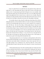 thiết kế phân xưởng sản xuất MTBE năng suất 125.000 tấn/năm đi từ nguồn nguyên liệu là iso-butan