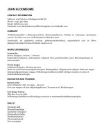 Mẫu CV xin việc bằng doc  250 in depth