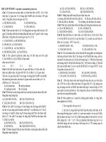 BÀI TẬP VỀ ESTE