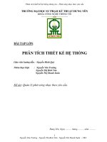 Phân tích thiết kế hệ thống thông tin – Phát sóng nhạc theo yêu cầu