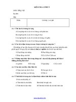 Bộ các dạng bài tập ngữ văn 8