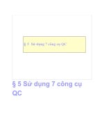 tài liệu sử dụng 7 công cụ QC