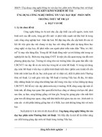 SKKN  ứng dụng công nghệ thông tin vào dạy hoc phân môn thường thức mĩ thuật