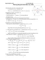 Phương pháp giải nhanh điện xoay chiều