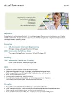 Mẫu CV xin việc bằng doc   121 designers touch