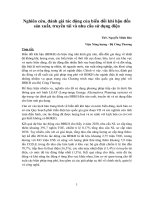 Nghiên cứu, đánh giá tác động của biến đổi khí hậu đến sản xuất, truyền tải và nhu cầu sử dụng điện