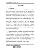 Báo cáo thu hoạch Thực tập Sư phạm Một số thực trạng và biện pháp giáo dục đạo đức học sinh ở trường trung học cơ sở Nguyễn Hữu Thọ