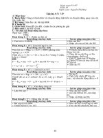 bài tập chuyển động tịnh tiến và chuyển động quay