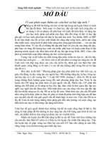 Sáng kiến kinh nghiệm Phát triển bài toán mới từ bài toán ban đầu