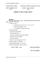 Đồ án thiết kế khu vui chơi thế giới tuyết Vinh SangVĩnh Long