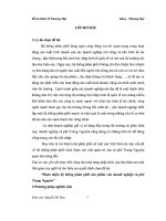 đề tài hoàn thiện hệ thống phân phối sản phẩm của doanh nghiệp cà phê trung nguyên