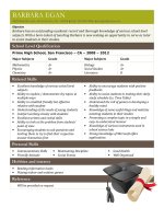 Mẫu CV xin việc bằng doc   student tutor resume