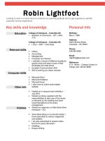 Mẫu CV xin việc bằng doc   book or retail store position