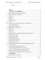 tổng hợp biodiesel từ dầu dừa trên xúc tác kiềm KOH bằng phản ứng este hóa