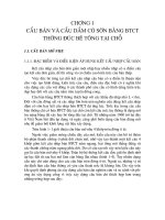 CHương I: Cầu bản và Cầu Dầm có sườn bằng BTCT thường đổ tại chỗ