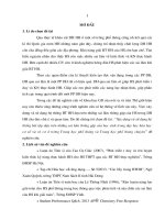 Xây dựng và sử dụng hệ thống bài tập dựa trên những sai lầm thường gặp của học sinh trong dạy học hóa học cơ sở và vô cơ ở trường Trung học phổ thông và Trung học phổ thông chuyên