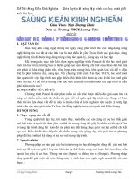 SKKN Rèn luyện kĩ năng lập trình cho học sinh giỏi môn Tin học