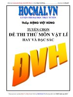 SACH LUYEN DE LY 2015  thay hung