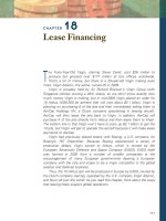 18.Lease Financing