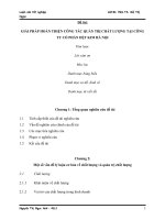 Giải pháp hoàn thiện công tác quản trị chất lượng tại công ty cổ phần Dệt kim Hà Nội