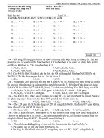 KIỂM TRA 1 TIÊT hóa 12  KLK KLKT có dap an