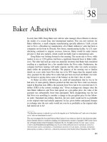 38.Baker Adhesives