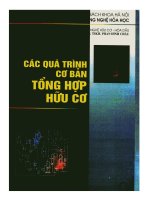 Các quá trình cơ bản tổng hợp hữu cơ