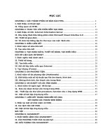 BÀI GIẢNG LẬP TRÌNH WEB