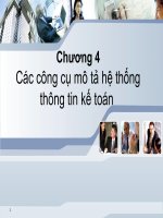 Chương 4Các công cụ mô tả hệ thống thông tin kế toán