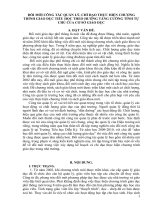 Sáng kiến kinh nghiệm ĐỔI MỚI CÔNG TÁC QUẢN LÝ, CHỈ ĐẠO THỰC HIỆN CHƯƠNG TRÌNH GIÁO DỤC TIỂU HỌC THEO HƯỚNG TĂNG CƯỜNG TÍNH TỰ CHỦ CỦA CƠ SỞ GIÁO DỤC