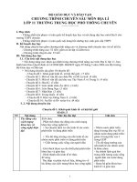 Tài liệu Bồi dưỡng Học Sinh Giỏi địa lý lớp 11