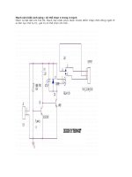 mạch cảm biến ánh sáng