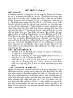 Xây dựng mô hình mở rộng truy vấn trong truy xuất thông tin văn bả