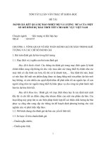 TÓM TẮT LUẬN VĂN THẠC SĨ ĐÁNH GIÁ KẾT QUẢ DỰ BÁO NHIỆT ĐỘ VÀ LƯỢNG  MƯA CỦA MỘT SỐ MÔ HÌNH DỰ BÁO THỜI TIẾT CHO KHU VỰC VIỆT NAM