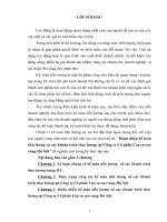 Hoàn thiện kế toán tiền lương và các khoản trích theo lương tại Công ty Cổ phần Cao su sao vàng Hà Nội