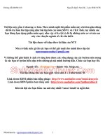 Bài giảng mô phỏng ứng suất RDM