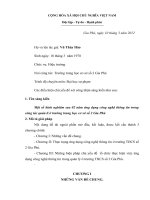 Báo cáo sáng kiến Một số kinh nghiệm sau 02 năm ứng dụng công nghệ thông tin trong công tác quản lý tại trường THCS số 2 Gia Phú .DOC