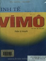 Kinh tế vĩ mô - Phần lý thuyết