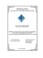 Nghiên cứu khả năng sản xuất polysaccharides ngoại bào và sinh khối nấm linh chi (ganoderma lucidum) theo phương pháp nuôi cấy chìm