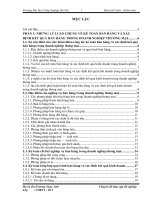 Hoàn thiện kế toán bán hàng và xác định kết quả kinh doanh tại công ty CP đầu tư  TMDV Hoàng Kim