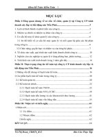 Thực trạng công tác kế toán tại công ty CP kinh doanh xây lắp và bất động sản Tiến Phát