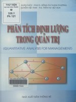 Phân tích định lượng trong quản trị